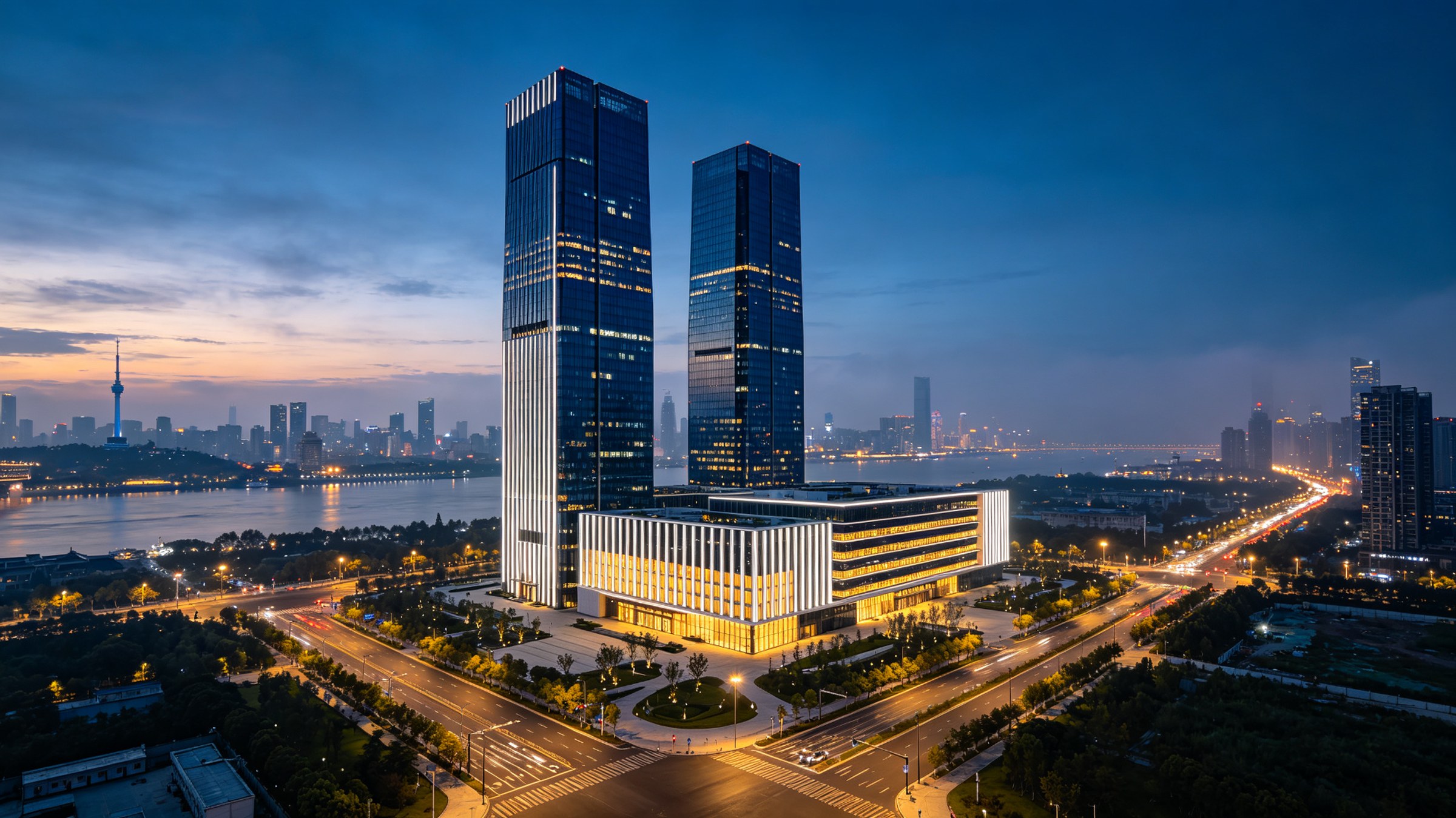 恒智中心建筑外观